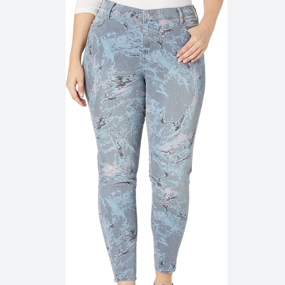 Skinny Patterned Jeans